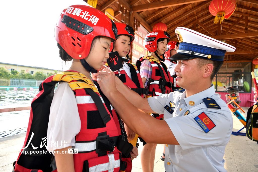 湖北保康：学习防溺水 安全过暑期