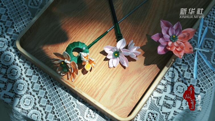 千城百县看中国·传承|缠花