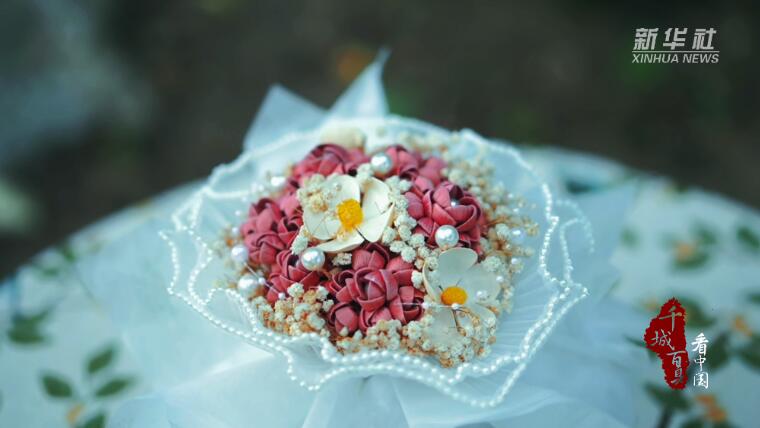 千城百县看中国·传承|缠花