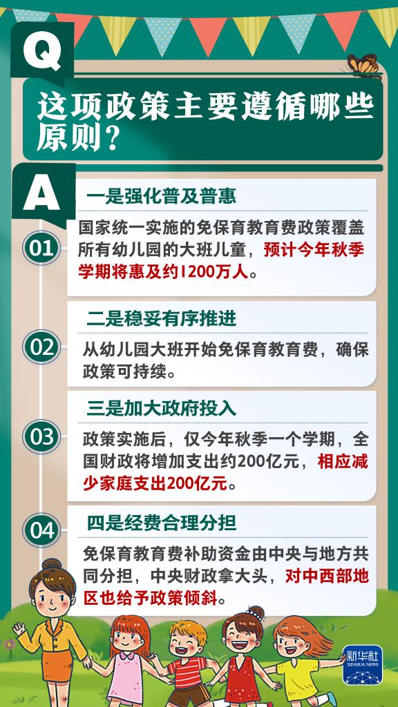 新华社权威速览丨问&答，带你了解免费学前教育政策