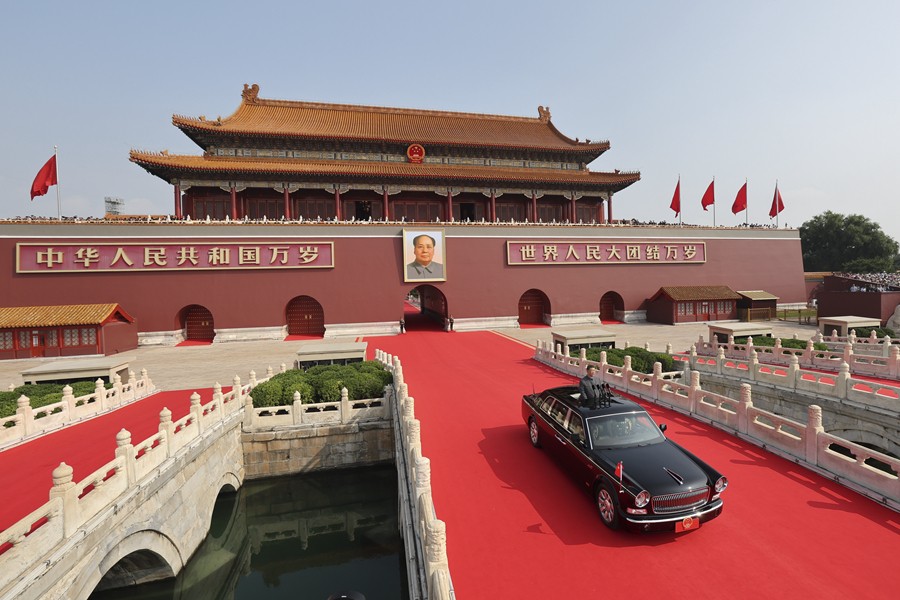 纪念中国人民抗日战争暨世界反法西斯战争胜利80周年大会在京隆重举行 习近平发表重要讲话并检阅受阅部队